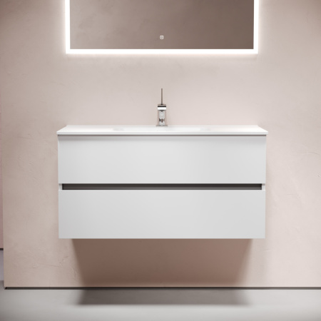 Тумба под раковину Sancos Urban UR100W 100х50 подвесная цвет белый